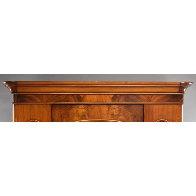 Antique Victorian Mahogany Wardrobe, 1870 For Sale - Image 4 of 8