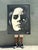 Vintage Monumental Original Oil Portrait on Canvas For Sale In West Palm - Image 6 of 12