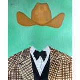 "Western Winter" Contemporary Country Western Surrealist Portrait Print For Sale