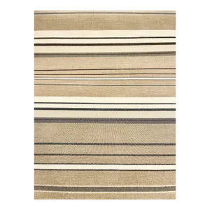J Ennis Fabrics Modern Sunbrella Indoor/Outdoor Awning Stripe Rr - Steel - 57.5 Yards