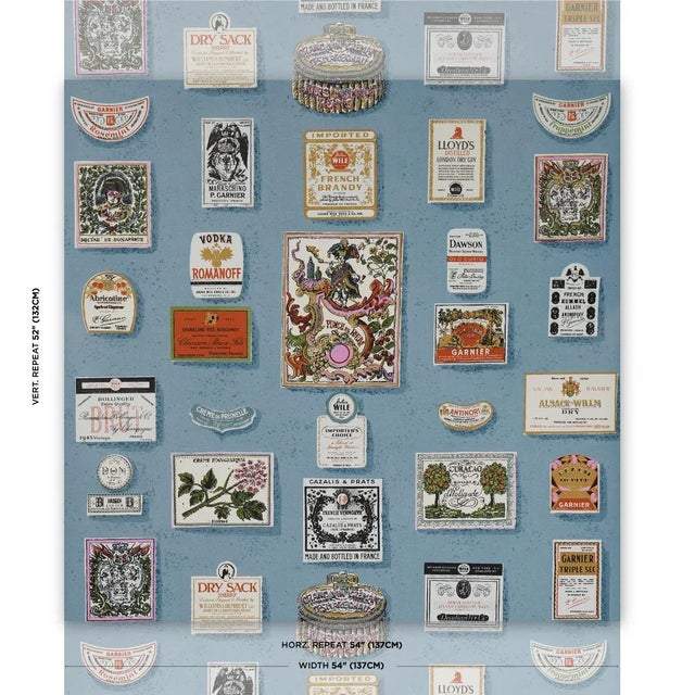 A hand-printed, 1950s fabric in our archive inspired Backdrop’s studio to create Salud, a fun, retro wallpaper based on...