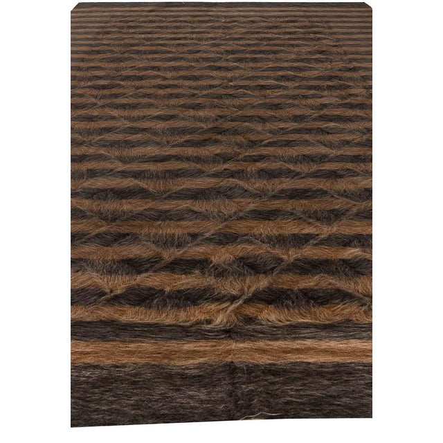Contemporary Taurus Collection Striped Rug by Doris Leslie Blau For Sale - Image 4 of 7