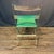 Weathered Green Bistro Chairs With Original Paint For Sale - Image 4 of 12