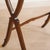 Antique Mahogany Side Table with X-Frame, 1900s For Sale - Image 5 of 11