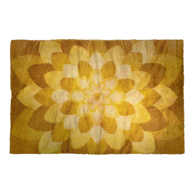 Vintage Space Age Tapestry by Hockflor, Italy, 1970s For Sale