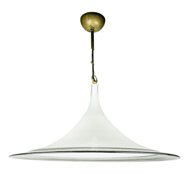 Italian Murano Glass Pendant Lamp by Lino Tagliapietra for Effetre, 1980s For Sale