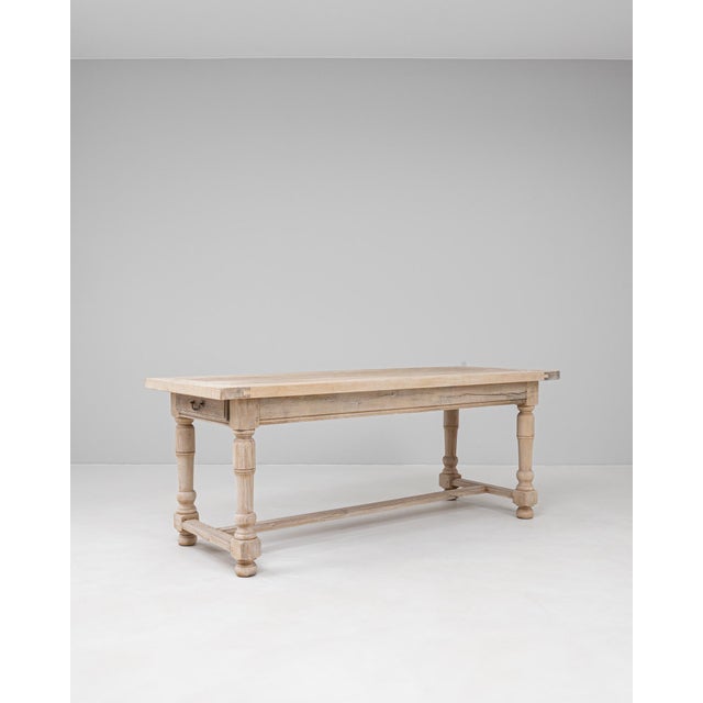 20th Century French Oak Dining Table For Sale - Image 18 of 18
