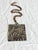 Metal Vintage Coro Philodendron Relief Pendant Necklace For Sale - Image 7 of 12