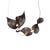 Dune 4 Curve Chandelier with Shades in Dark Bronze Metallic Tone by Daniel Becker for Moss Objects For Sale - Image 9 of 9