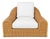 Wicker Jennifer Lounge Chair Attributed to Michael Taylor For Sale