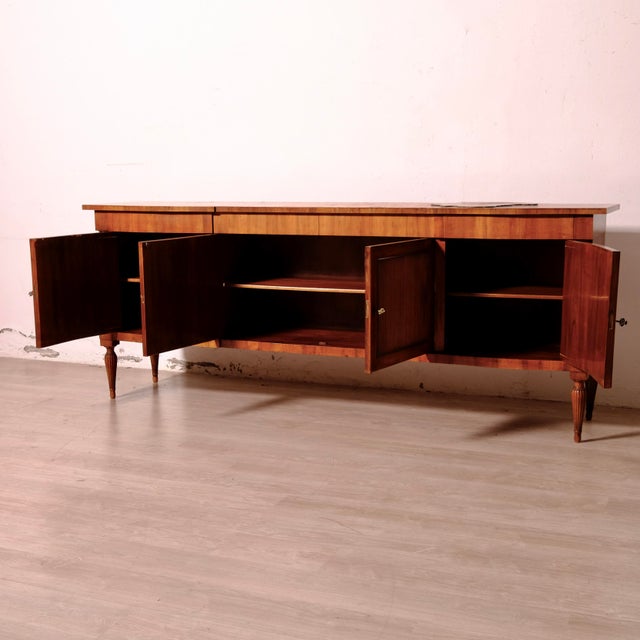 Wood Vintage Italian Sideboard, 1940s-1950s For Sale - Image 7 of 18