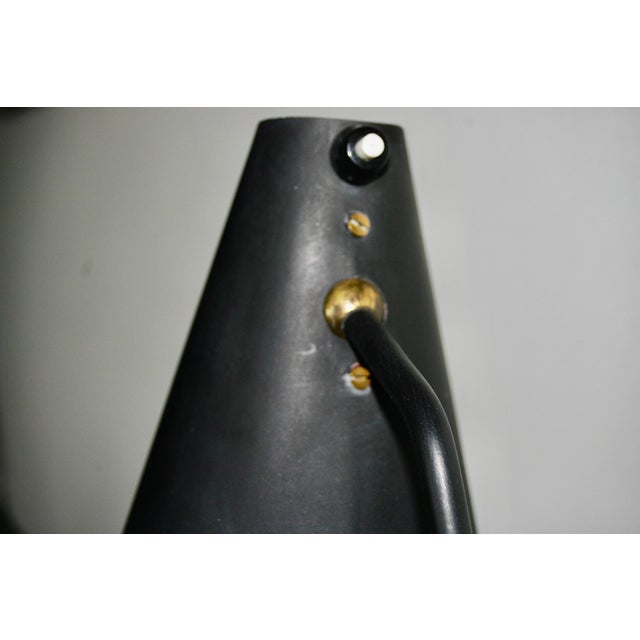 Mid-Century Modern French Desk Lamp attributed to Jacques Biny, 1950s For Sale - Image 3 of 9