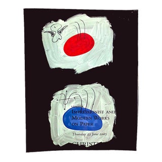 Christie's London Catalog "Impressionist and Modern Works on Paper", 6/23/05 Sale 7060 For Sale