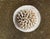 Brown Vintage African Bamileke Tribe Beaded & Shell Round Wooden Shield 20.5" D For Sale - Image 8 of 8