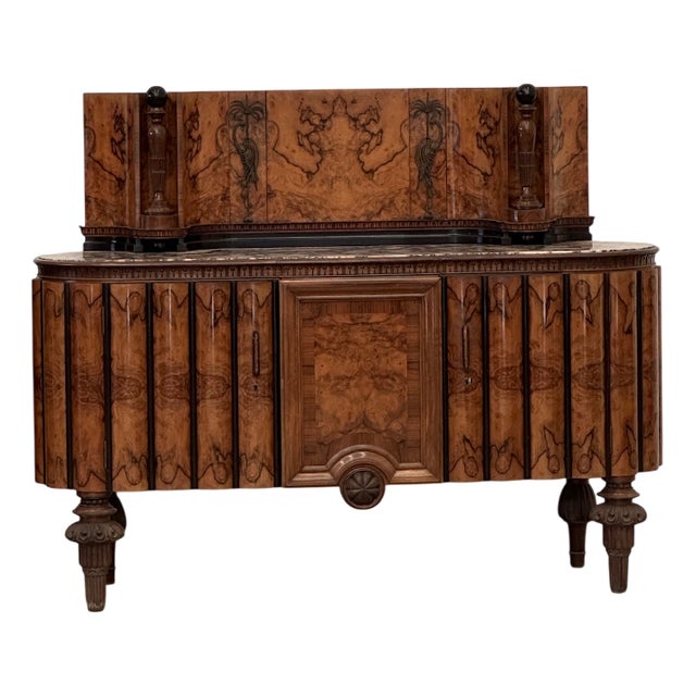 Vintage Art Deco Sideboard, 1940s For Sale