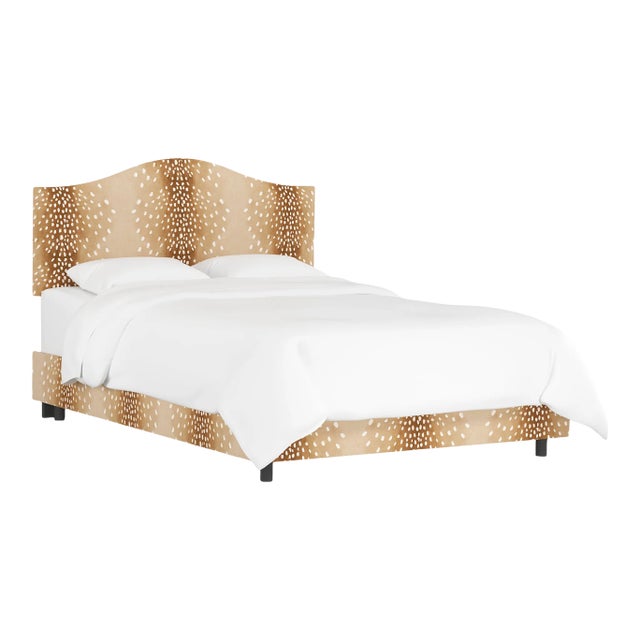Kenmore Bed in Natural Fawn, Full For Sale