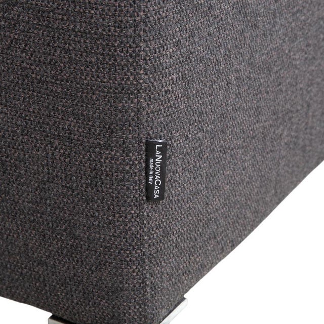 Grey Fabric Corner Sofa from La Nuova Casa For Sale - Image 10 of 15