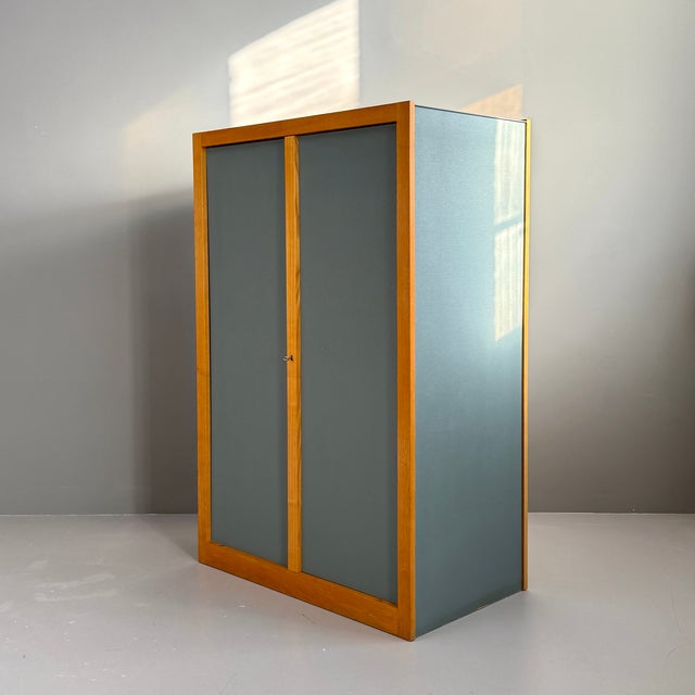 Mid-Century Modern Pavatex Sparta Wardrobe by Arthur Milani for Wohnhilfe Schweiz, 1960s For Sale - Image 3 of 14