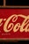 Coca Cola Bottling Co. 1940s Large Coca Cola Framed Tin Litho Sign For Sale - Image 4 of 13