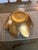 1990s Vintage Horchow Italian Gilt Sculptural Flower Bowl. For Sale - Image 5 of 7