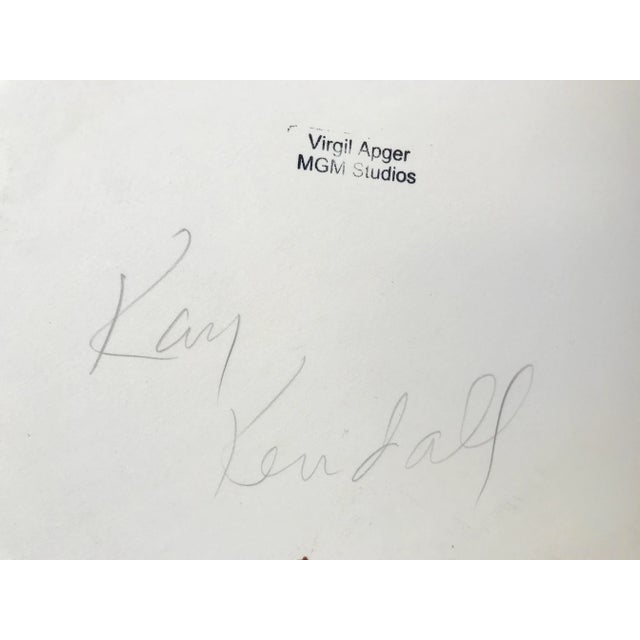 1950s Vintage Hollywood Glamor Portrait Kay Kendall by Virgil Apger 1955 For Sale - Image 5 of 6