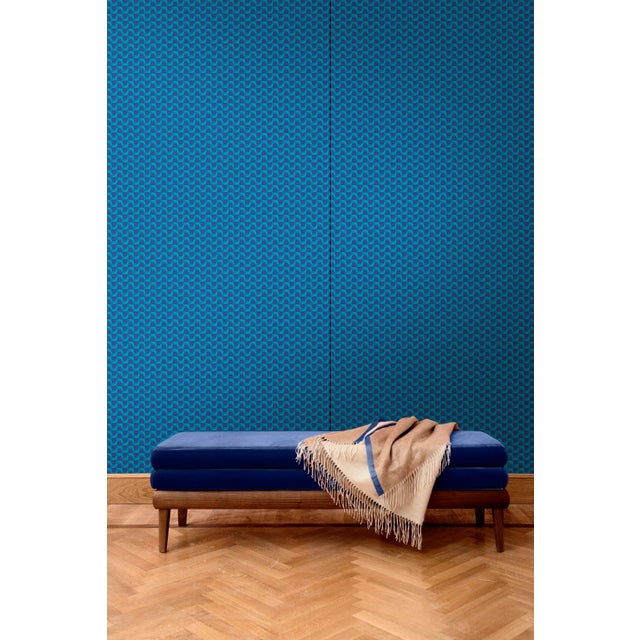This decorative fabric comes in the form of boiserie over a wooden honeycomb panel measuring 135 cm by 200 cm tall. The...