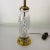 1980s Vintage Royal Brierley Crystal & Solid Brass Table Lamp For Sale - Image 5 of 10