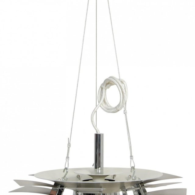 Steel Artichoke Lamp by Poul Henningsen, 1950s For Sale - Image 9 of 14