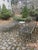 Contemporary 1990s Outdoor Cast Aluminum Chaises with Wheels - Set of 2 For Sale - Image 3 of 7