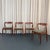 Mid-Century Modern 1960s Scandinavian Modern Teak Dining Chairs by Johannes Andersen For Sale - Image 3 of 8