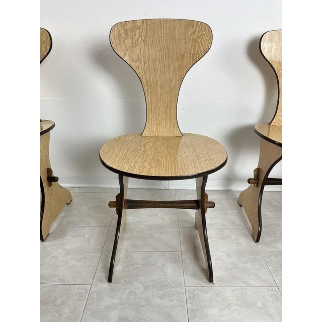 1960s Mid-Century Italian Chairs, 1960s, Set of 6 For Sale - Image 5 of 12