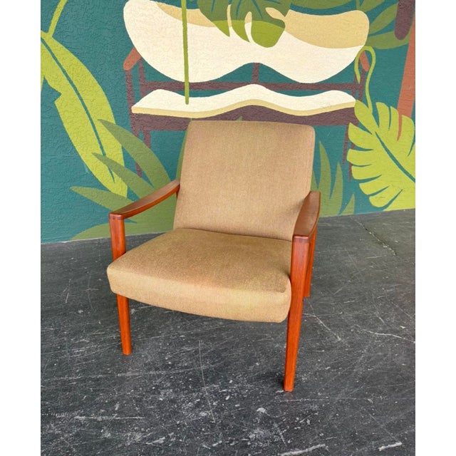 Ulferts Möbler Mid Century Swedish Ulferts Tibro Teak Lounge Chair For Sale - Image 4 of 12