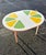 Wood Mid Century Lemon & Lime Slice Dining Table For Sale - Image 7 of 10