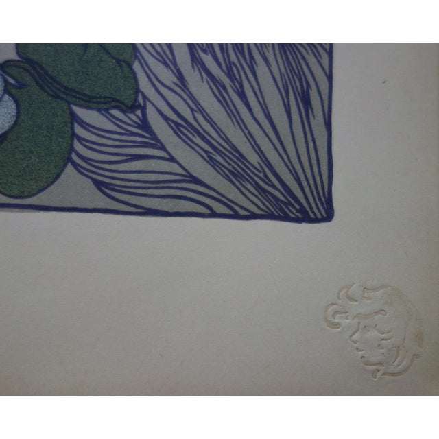 Georges De Feure, Return, Original Signed Lithograph, 1897 For Sale - Image 3 of 7