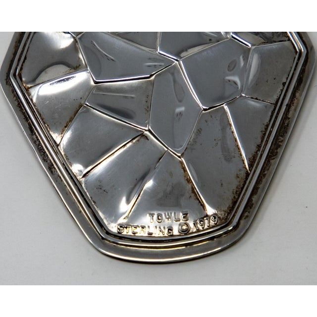 Shabby Chic 1979 Towle Sterling Ornament Nine Ladies Dancing With Box For Sale - Image 3 of 7