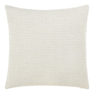 Scalamandre 22" x 22" Bird'S Eye Outdoor Pillow in Linen For Sale