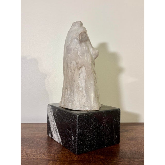 Mid 20th Century Vintage Mid Century Modern Studio Ceramic Female Torso Sculpture For Sale - Image 5 of 9