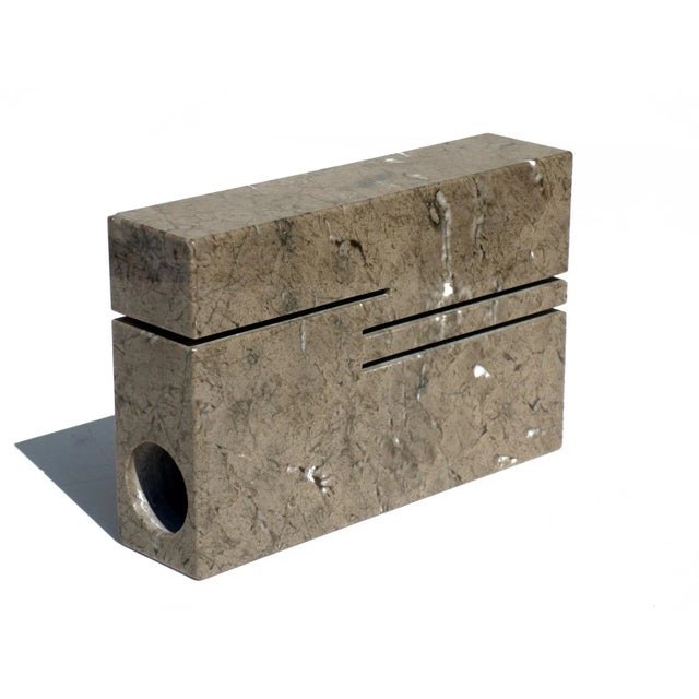 Marble Vase by Angelo Mangiarotti for Knoll International, 1960s For Sale - Image 3 of 6