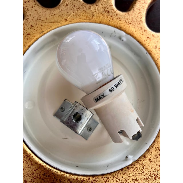 Vintage Sunburst Wall Lamp from Steinhauer, 1980s For Sale - Image 4 of 5