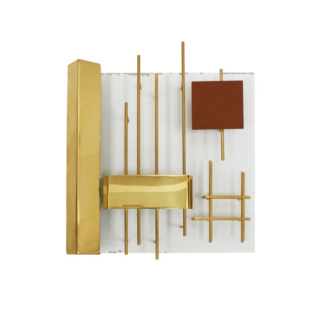 Gio Ponti Italian Sconces by Gio Ponti for Lumi, 1960s, Set of 2 For Sale - Image 4 of 10