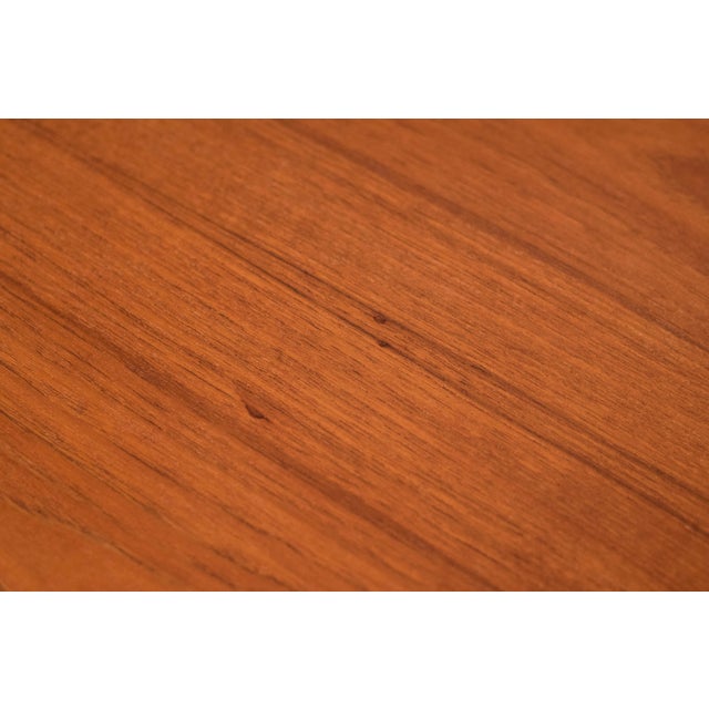 Vintage Danish Teak Drop Leaf Extension Dining Table by Borge Mogensen For Sale - Image 10 of 18