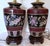 Chinoiserie Pair of Vintage Chinoiserie Floral Ginger Jar Style Lamps 1970s For Sale - Image 3 of 11