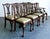 Vintage Ball and Claw Chippendale Dining Chairs in Fortuny Jaquard - Set of 8 For Sale In West Palm - Image 6 of 12