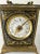 French 19th Century Gilt Brass, Tin, and Enamel Carriage Alarm Clock For Sale - Image 3 of 13