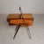 Mid-Century Modern Vintage Foldable Sewing Box with Slanted Legs, 1950s For Sale - Image 3 of 18