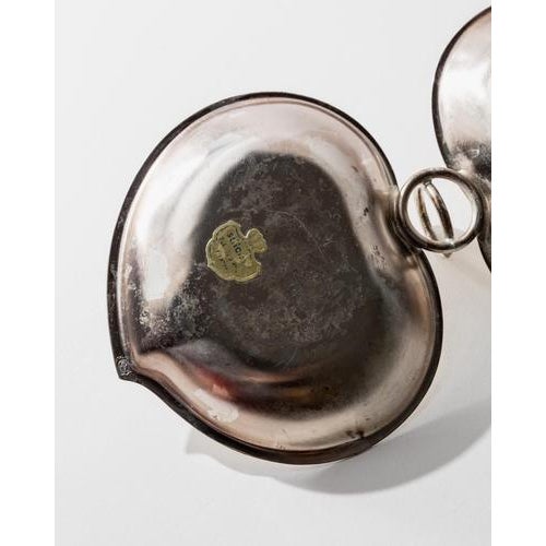 Vintage Silver Plated Vide Poche Bowl, 1960s For Sale - Image 10 of 11