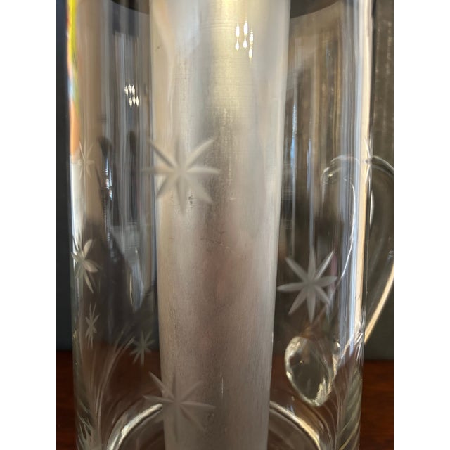 Vintage Ice Water Pitcher For Sale - Image 9 of 10