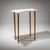 Mid 20th Century Mid 20th Century Pair of Wall Consoles with Marble Tops, attributed to Ugo la Pietra, Italy For Sale - Image 5 of 18