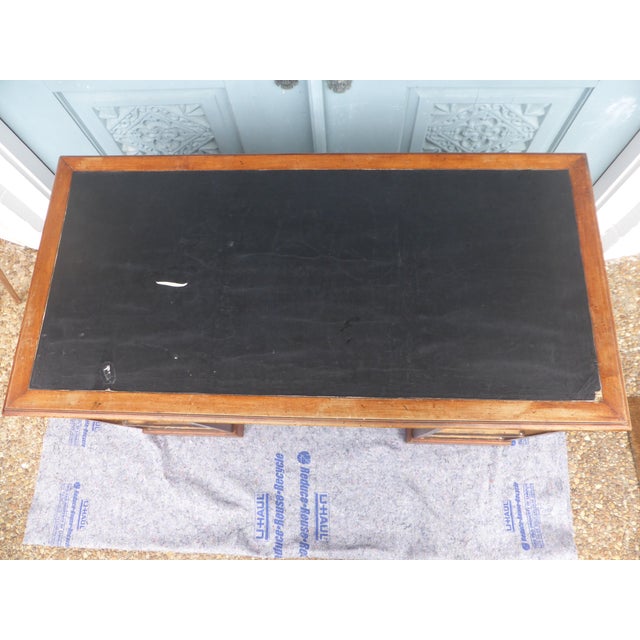 Brown Mid-Century Lady's Knotted Pine Desk by Sligh Lowry Furniture Co. For Sale - Image 8 of 17