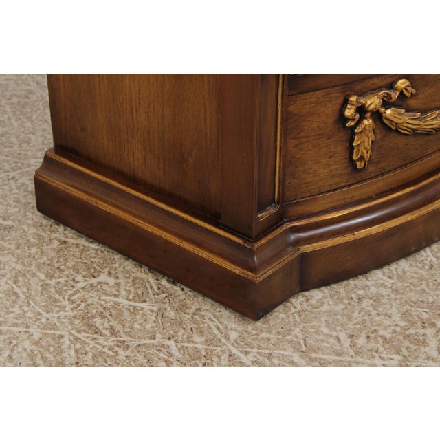 Karges French Provincial Walnut Nightstand For Sale - Image 15 of 18